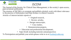 SCDM 2022 India Annual Conference_JSCDM_Anitha SCDM 2022 India Annual Conference_JSCDM_Anitha